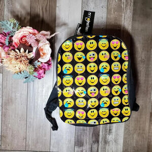 NWT Emoji Emoticon Backpack officially licensed by EmojiNation